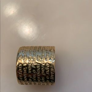 Brasil ring silver cover gold 18 k